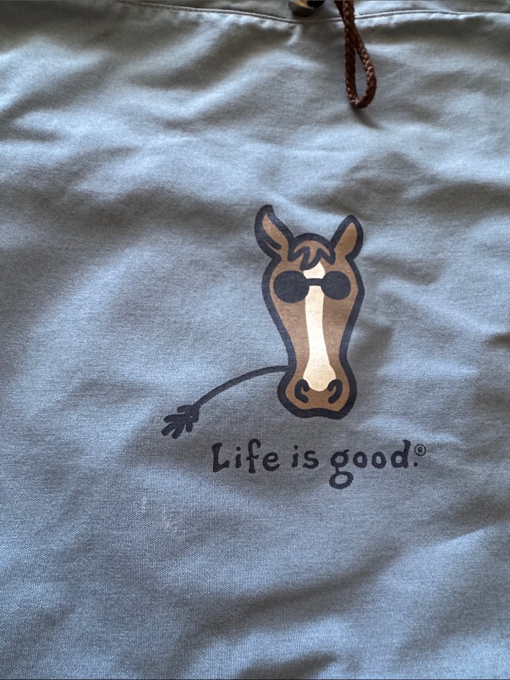 Life Is Good drawstring back pack - Picture 3 of 10